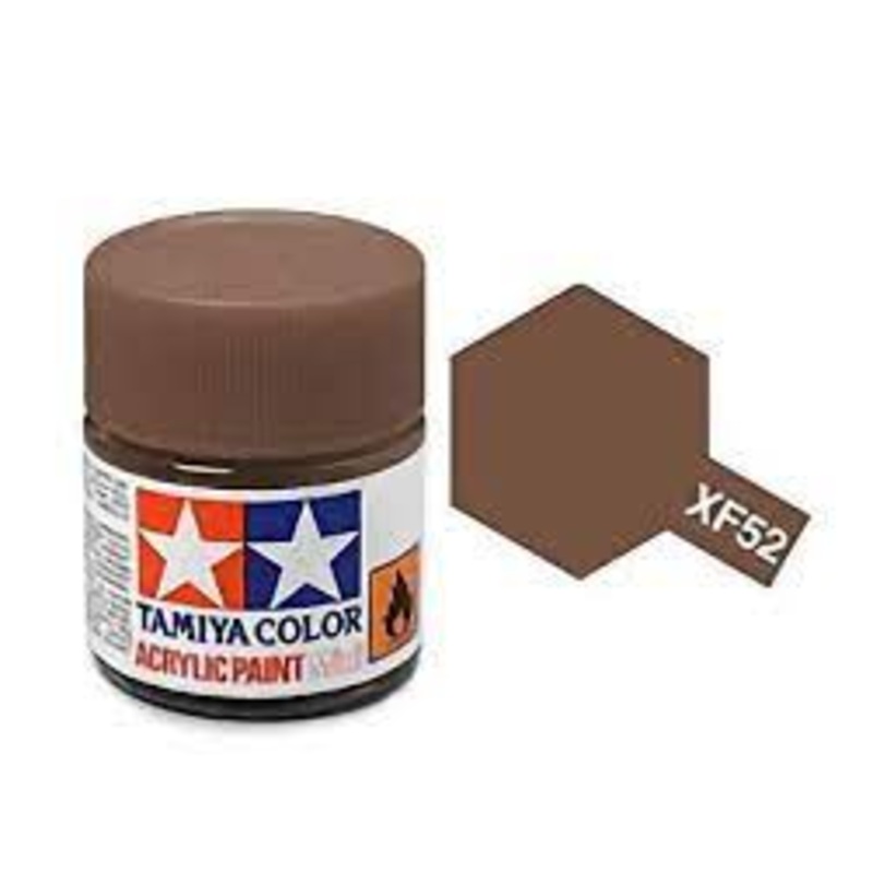 TAMIYA 81352 XF-52 Acrylic Flat Earth 3/4 oz