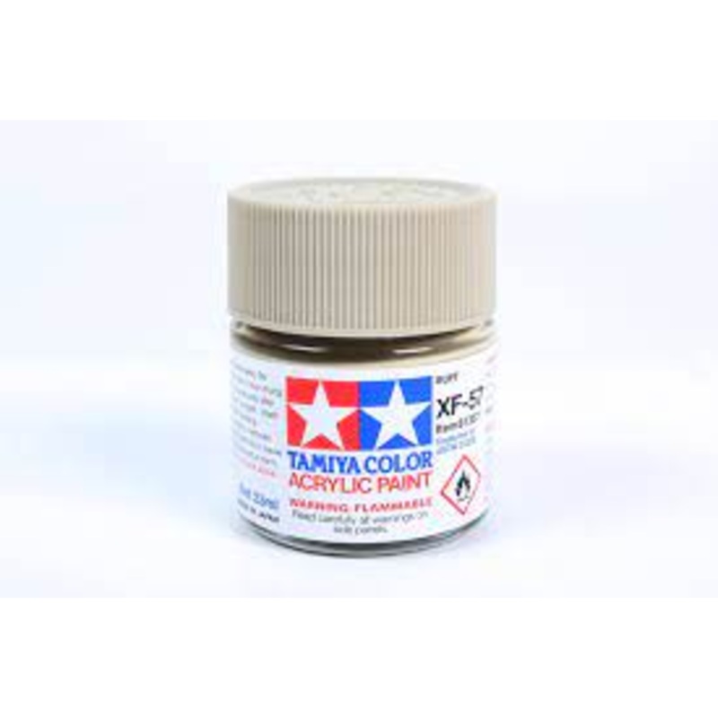 TAMIYA 81357 XF-57 Acrylic Buff 3/4 oz