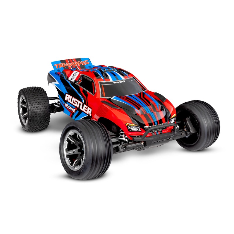 TRAXXAS 37254-8 Rustler 2WD HD w/USB-C RTR