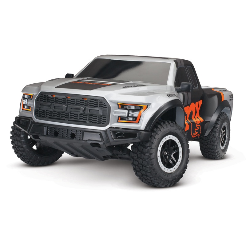 TRAXXAS 58094-8 Ford F-150 Raptor: 1/10-Scale Ford F-150 Raptor with TQ 2.4GHz radio system RTR W/ Battery & USB-C Charger
