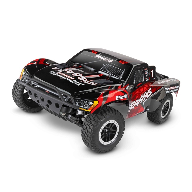 TRAXXAS 58376-74 Slash VXL: 1/10 Scale RTR 2WD Brushless Short Course Racing Truck with TQi Traxxas Link Enabled 2.4GHz Radio System & Traxxas Stability Management