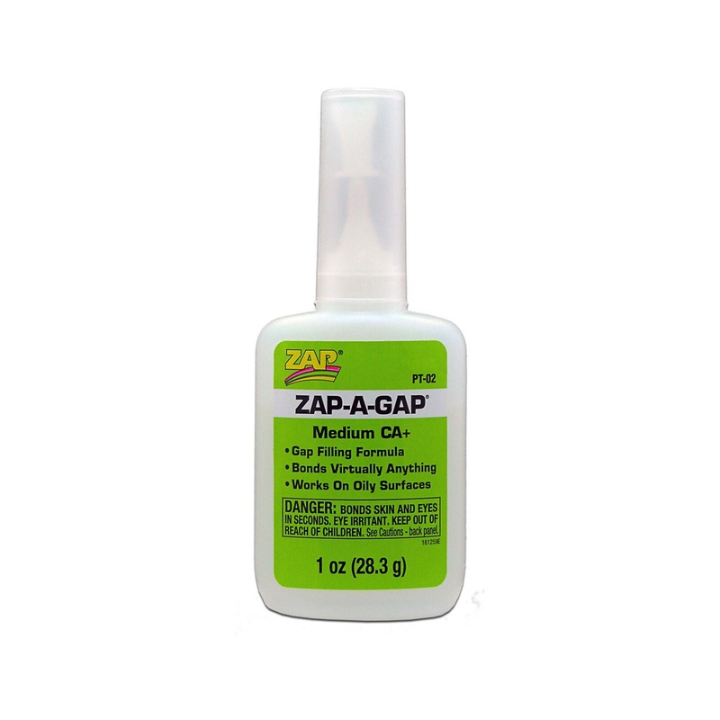 ZAP PT-02 Zap-A-Gap Medium CA+ Glue, 1 oz