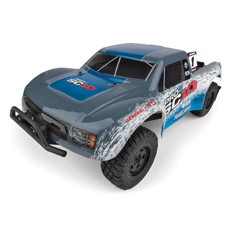 ASSOCIATED 20530C3 Pro4 SC10 1/10 RTR 4WD Brushless Short Course Truck Combo w/2.4GHz Radio, 3S Battery & Charger