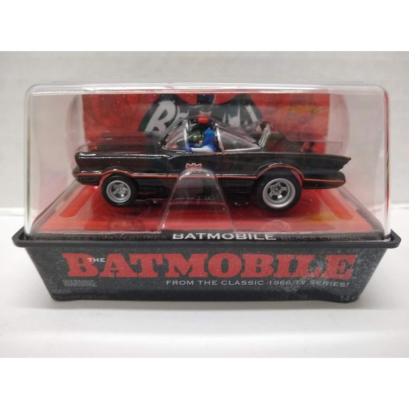 AUTO WORLD 00185 Batman Classic 1966 TV Series Bat car HO Scale Electric Slot Car
