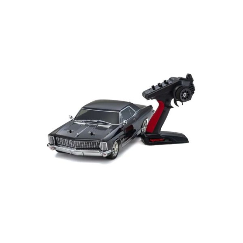 KYOSHO 34434T1 1:10 Scale Radio Controlled Electric Powered 4WD FAZER Mk2 FZ02L Series readyset 1965 Buick Riviera Regal Black