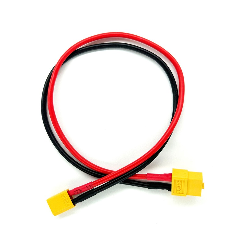 RACERS EDGE RCE1681 Charge Adapter: Male XT30 to Female XT60, 300mm Wire