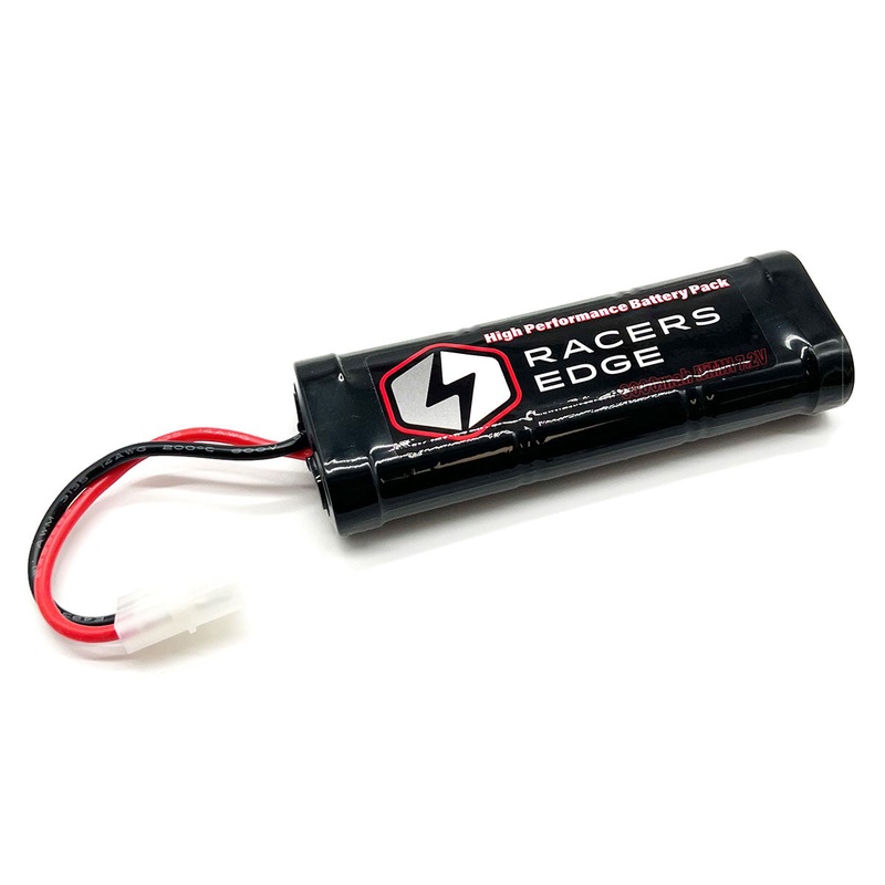 RACERS EDGE RCESP30006TA 3000mAh 7.2V 6-Cell NiMH Flat Battery Pack w/ Tamiya Plug