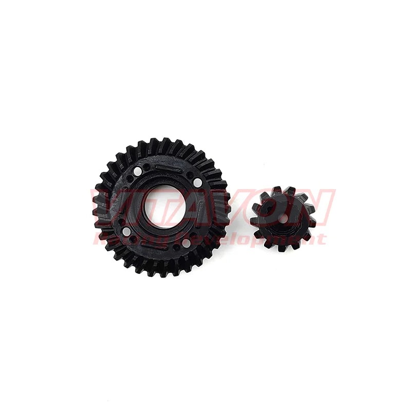 VITAVON UDR0129 HD Steel 40Cr Rear Diff Ring Gear & Pinion Gear 13/33T For Traxxas UDR 1/7