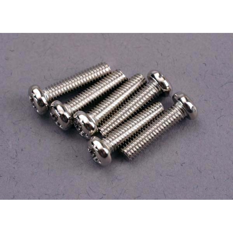TRAXXAS 2561 Screw, 3x12mm roundhead machine (6)
