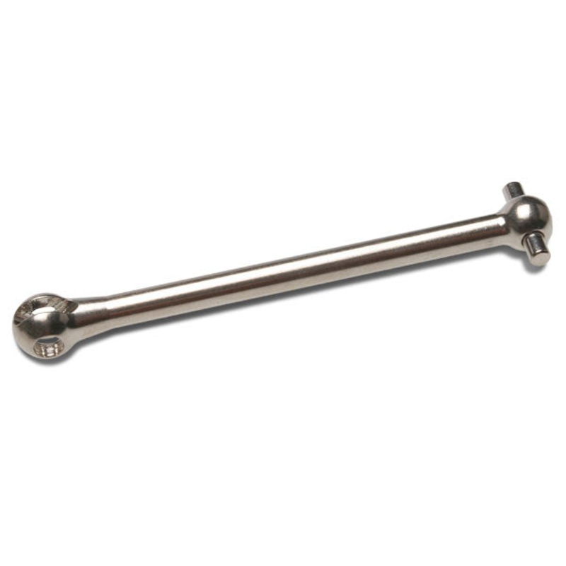 TRAXXAS 5155 Driveshaft, steel constant-velocity (shaft only, 66mm)/ drive cup pin (1) (fits rear center shaft on T-Maxx, front & rear center shaft on E-Maxx)