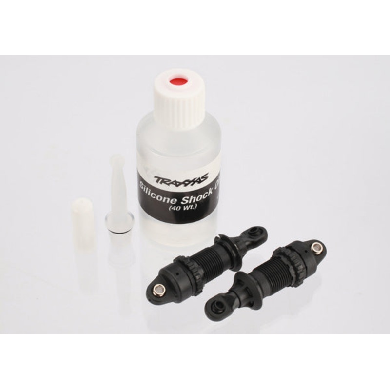 TRAXXAS 7061  Shocks, GTR composite, 1/16 E-Revo/Slash (assembled, without springs) (2)