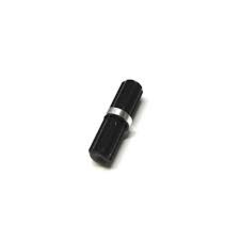 STRC STA31397BK CNC Machined Aluminum Front Center Driveshaft Spline for Axial SCX10 II (1) Black