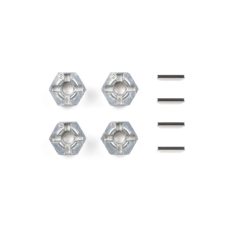 TAMIYA 53056 RC PIN TYPE WHEEL ADAPTER SET