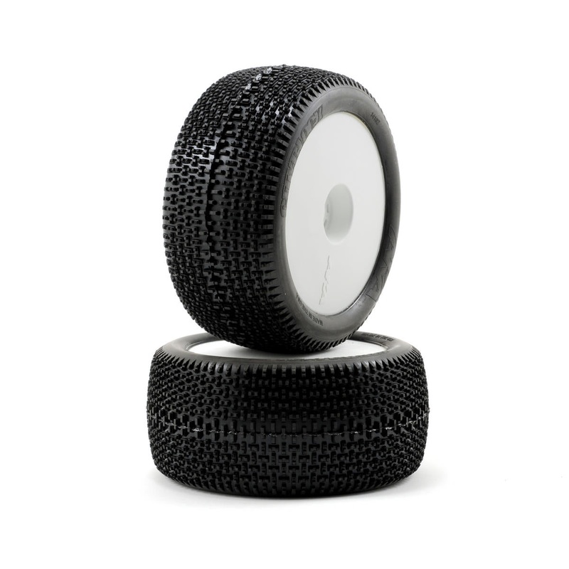 AKA 14102VPW 1/8 City Block Super Soft Premounted White Truggy