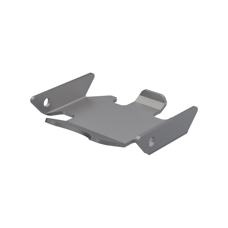 TRAXXAS 9766 Skidplate, chassis (stainless steel)