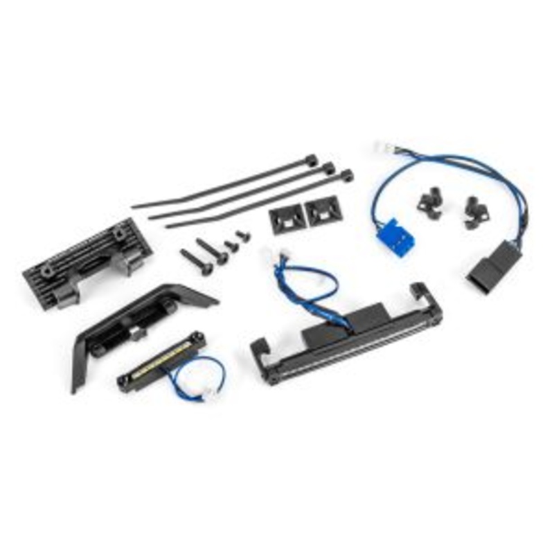 TRAXXAS 9789 LED light bar kit, TRX-4M (includes front light bar, roof light bar, mounts, hardware) (fits #9711 or 9712 bodies)