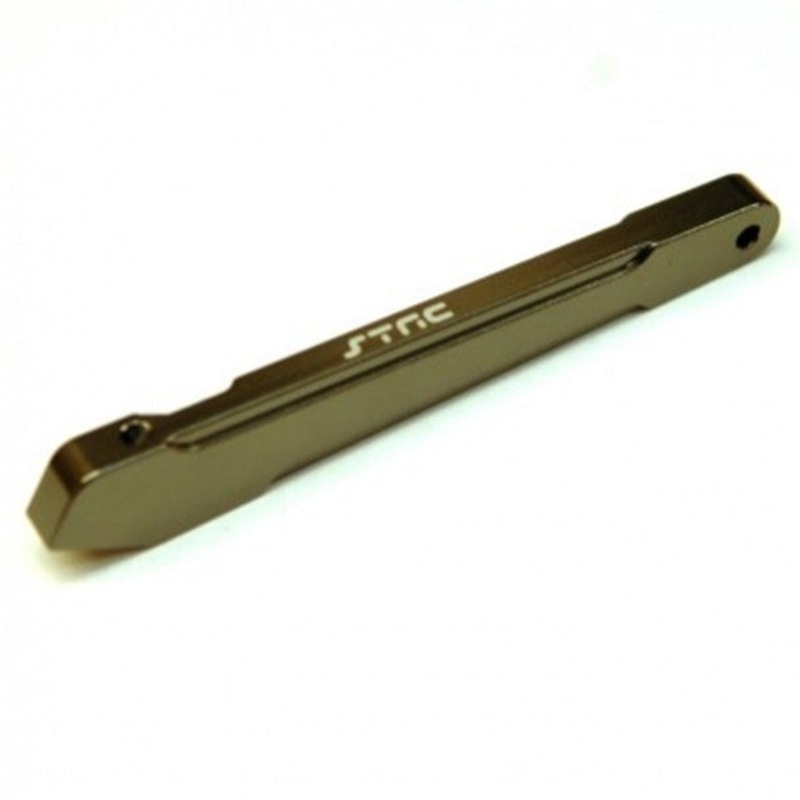 STRC STR320446RGM Aluminum HD Rear Chassis Brace Gun Metal : Arrma Outcast 6S
