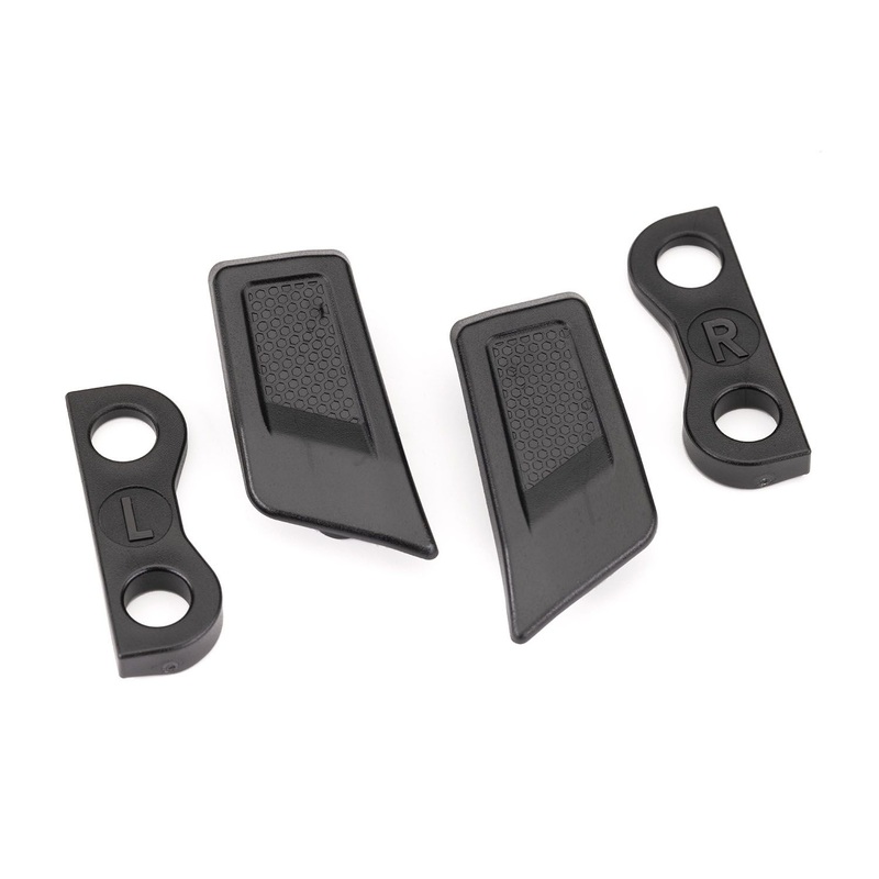 TRAXXAS 8212 Hood vents (left & right)/ retainers (left & right) (for clipless body mounting) (attaches to #8213 series bodies)