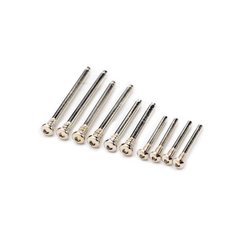 TRAXXAS 9142 Suspension pin set, extreme heavy duty, complete (front and rear) (2.5x26mm (4), 3x32mm (2), 3x40mm (2), 3x46mm (2)) (for use with #9180, 9181, 9182 upgrade kit)