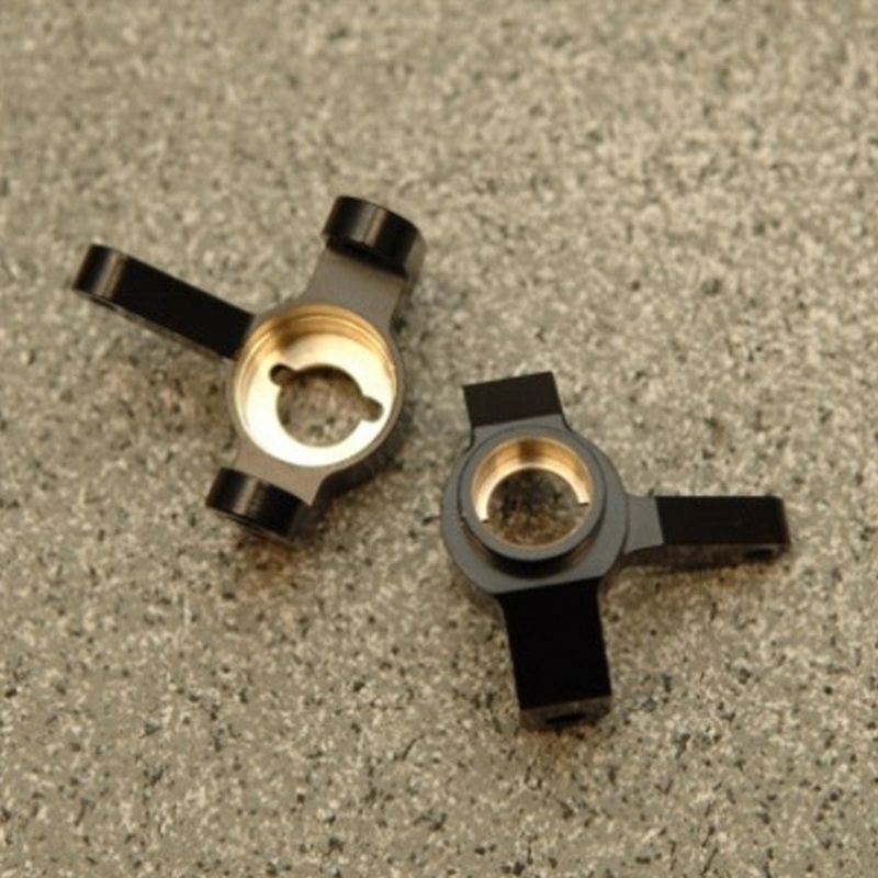STRC STA31381BR ST Racing Concepts Brass Front Steering Knuckle (1 Pr) : Axial SCX10 II Black
