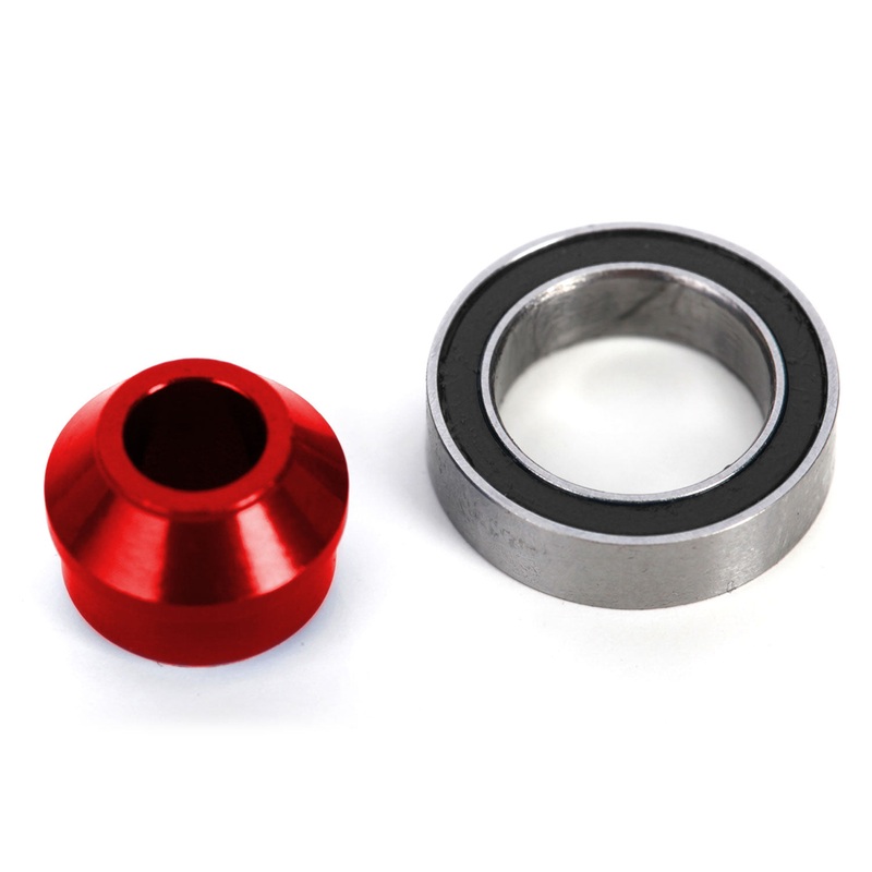 TRAXXAS 6893-RED Bearing adapter 6160-T6 aluminum