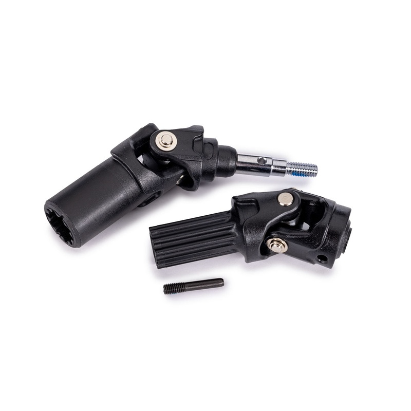 TRAXXAS 7451 Driveshaft assembly, rear, extreme heavy duty with 6mm axle (1)/ screw pin (1) (left or right) (fully assembled, ready to install)