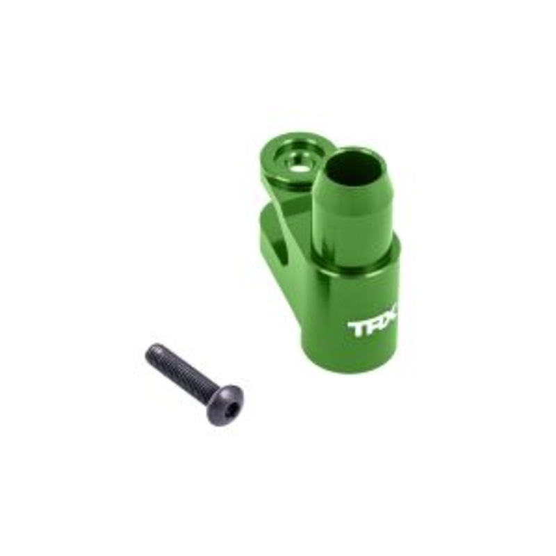 TRAXXAS 7747-GREEN Servo horn, steering, 6061-T6 aluminum (green-anodized)