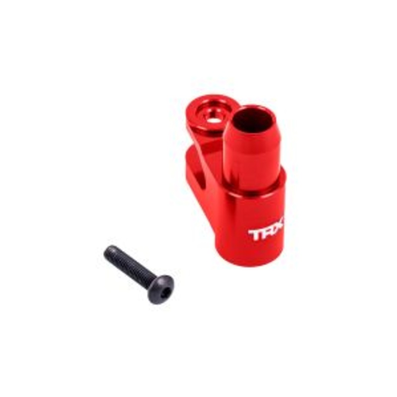 TRAXXAS 7747-RED Servo horn, steering, 6061-T6 aluminum (red-anodized)