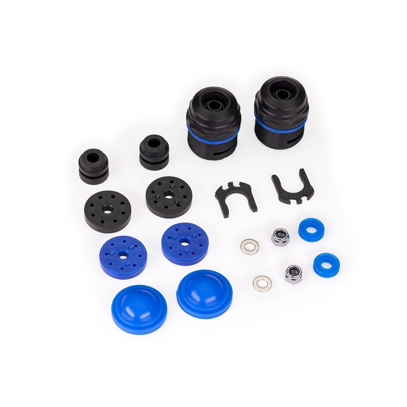 TRAXXAS 7762X Rebuild kit, GTX shocks (lower cartridge, assembled, pistons, piston nuts, bladders) (renews 2 shocks)