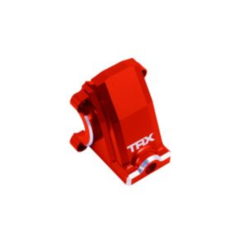 TRAXXAS 7780-RED Housing, differential (front/rear), 6061-T6 aluminum (red-anodized)
