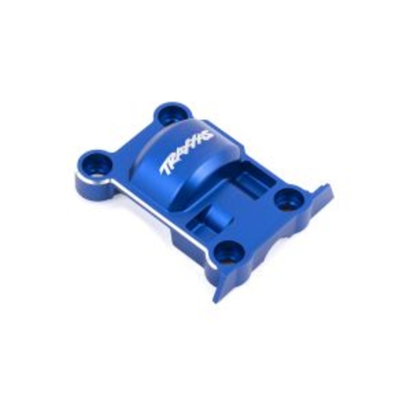 TRAXXAS 7787-BLUE Cover, gear (blue-anodized 6061-T6 aluminum)