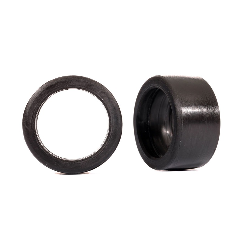 TRAXXAS 7799 Tires, rubber (2) (fits Traxxas #7775X wheelie bar wheels)
