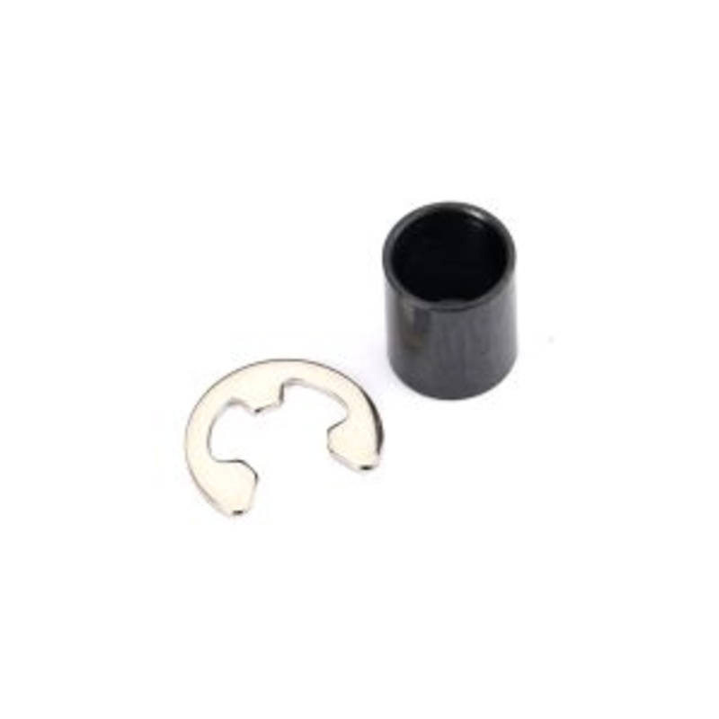 TRAXXAS 7878X Spacer, motor shaft (steel)/ e-clip (1)