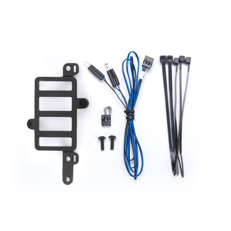 TRAXXAS 8032R Installation kit, Pro Scale Advanced Lighting Control System, TRX-4 Ford Bronco (1979), Ford F-150 (1979), or Chevrolet K10 Truck (1979) (includes mount, reverse lights harness, hardware)
