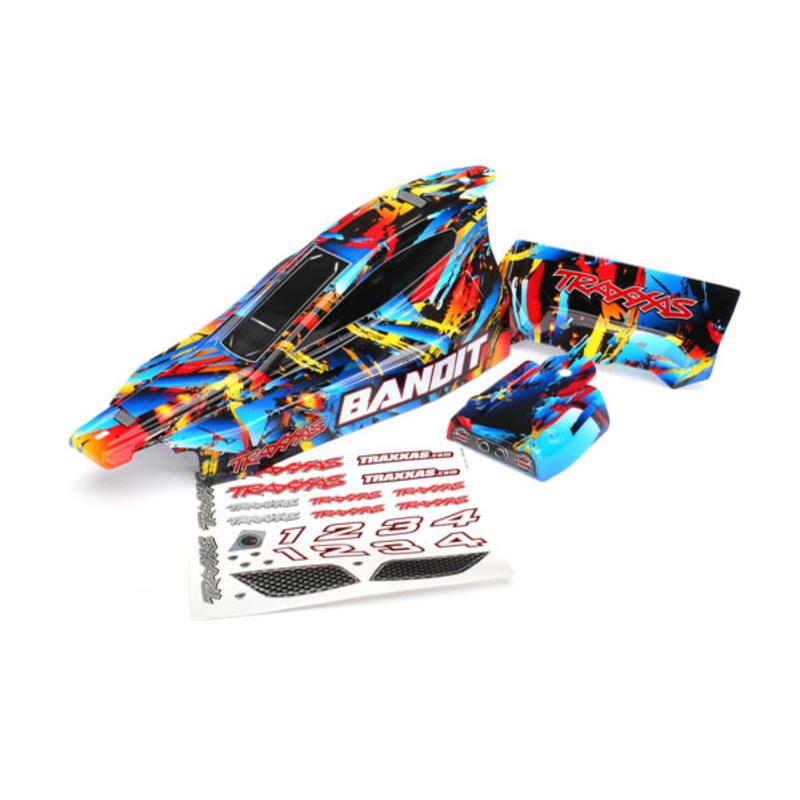 TRAXXAS 2448 Body, Bandit, Rock n' Roll (painted, decals applied)