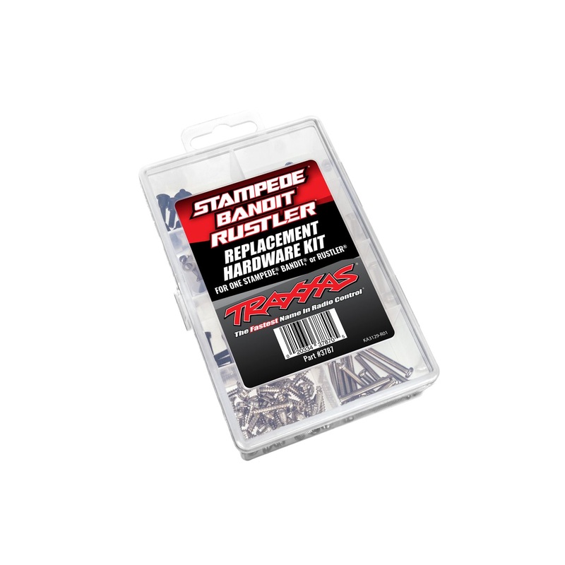 TRAXXAS 3787 Hardware kit, Bandit/Stampede/Rustler (contains all hardware used on Bandit, Stampede, or Rustler)