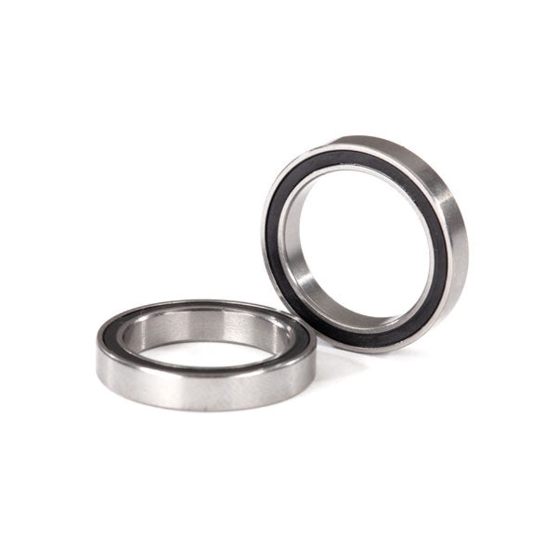 TRAXXAS 5098A Ball bearings, black rubber sealed (17x23x4mm) (2)