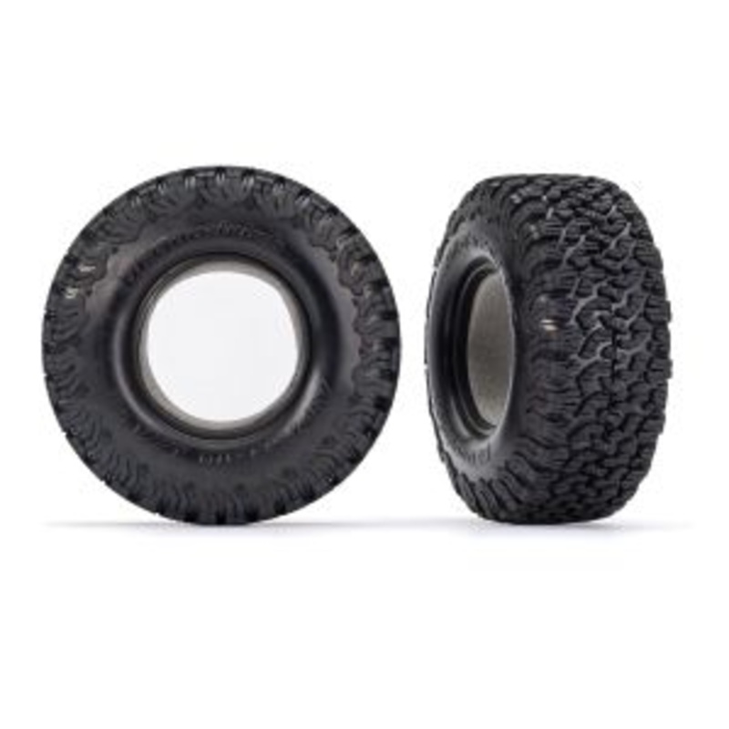 TRAXXAS 10181 Tires, BFGoodrich All-Terrain  T/A KO2 (dual profile 4.5x1.7- 2.2/3.0") (2)/ foam inserts (2)