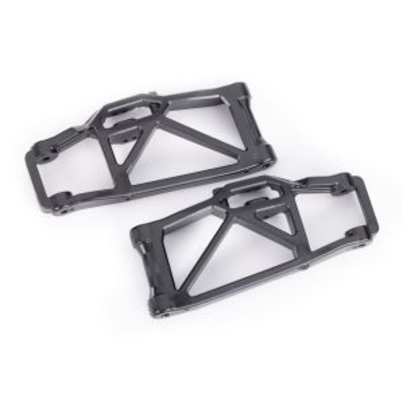 TRAXXAS 10230 Suspension arms, lower, black (left and right, front or rear) (2)