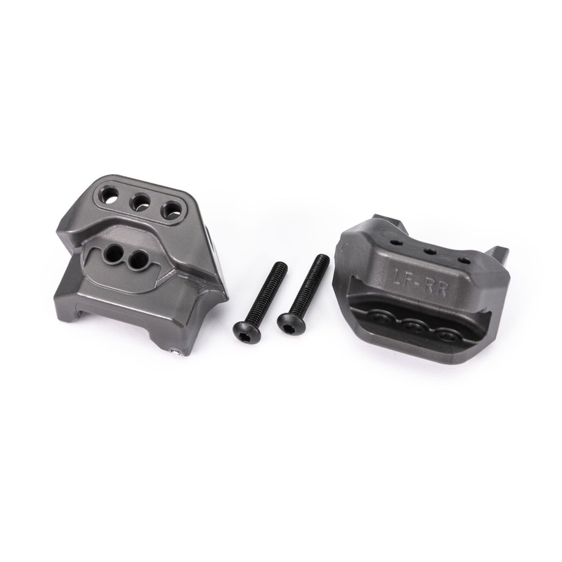 TRAXXAS 10234 Shock mount, lower (extended travel, left & right/ 3x18mm BCS (2)