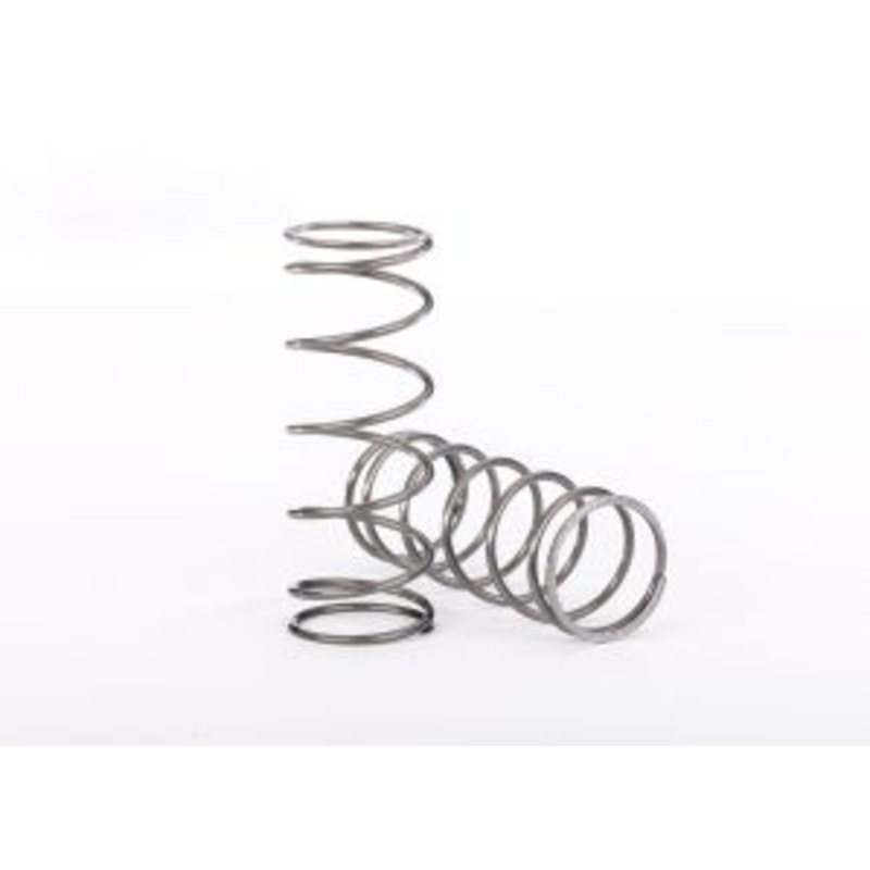 TRAXXAS 10242 Springs, shock (natural finish) (GT-Maxx) (1.350 rate, brown stripe) (2)