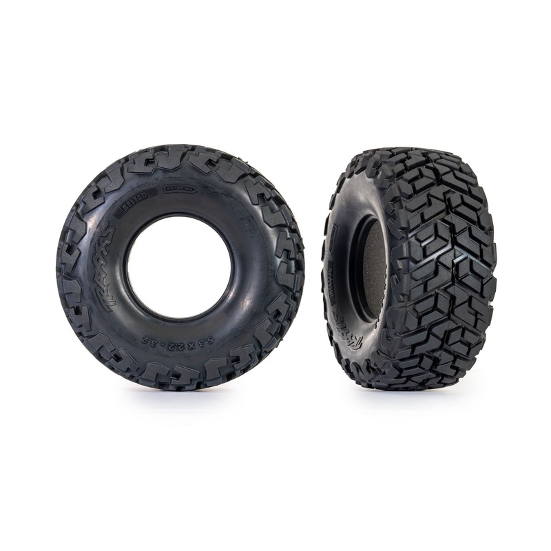TRAXXAS 10270 Tires, Maxx Slash (belted) (2)/ foam inserts (2)