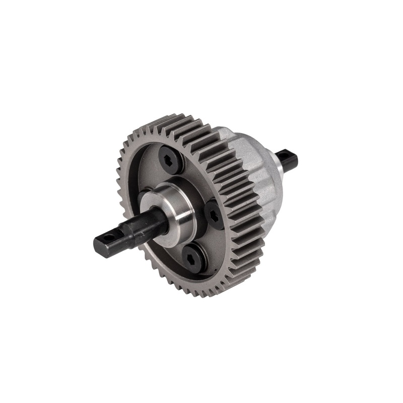 TRAXXAS 10280A Differential kit, center (complete) (aluminum carrier, 100K wt differential fluid) (fits Maxx or Maxx Slash)