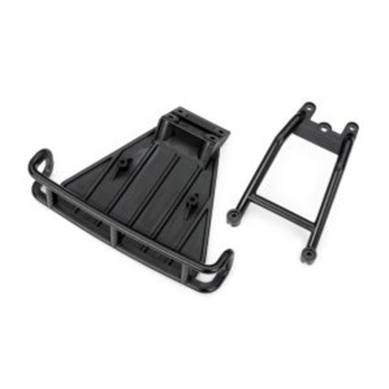 TRAXXAS 10436 Bumper, front (upper (1), lower (1))