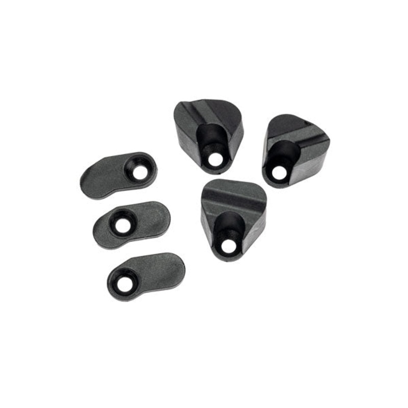 TRAXXAS 10724 Adapters, electronic speed control (inner (3), outer (3))