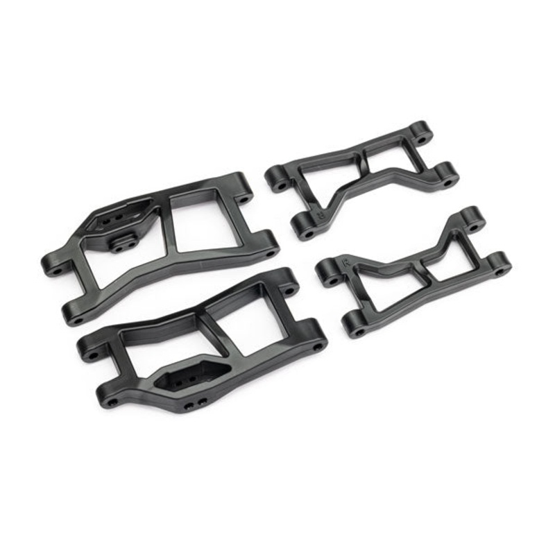 TRAXXAS 10730 Suspension arms, rear (upper (2)/ lower left (1)/ lower right (1))