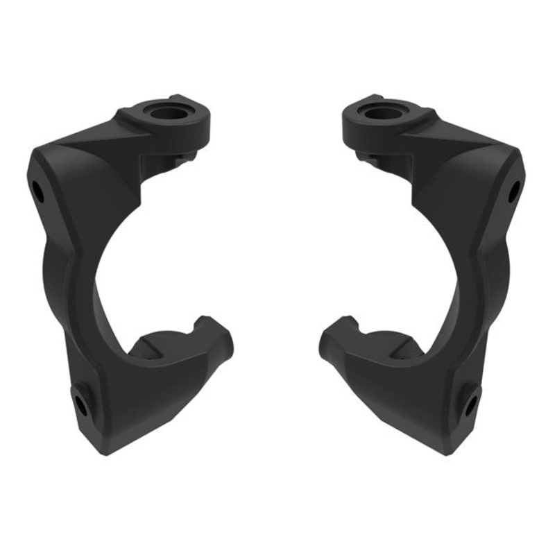TRAXXAS 10732-BLACK Caster blocks (c-hubs), left & right