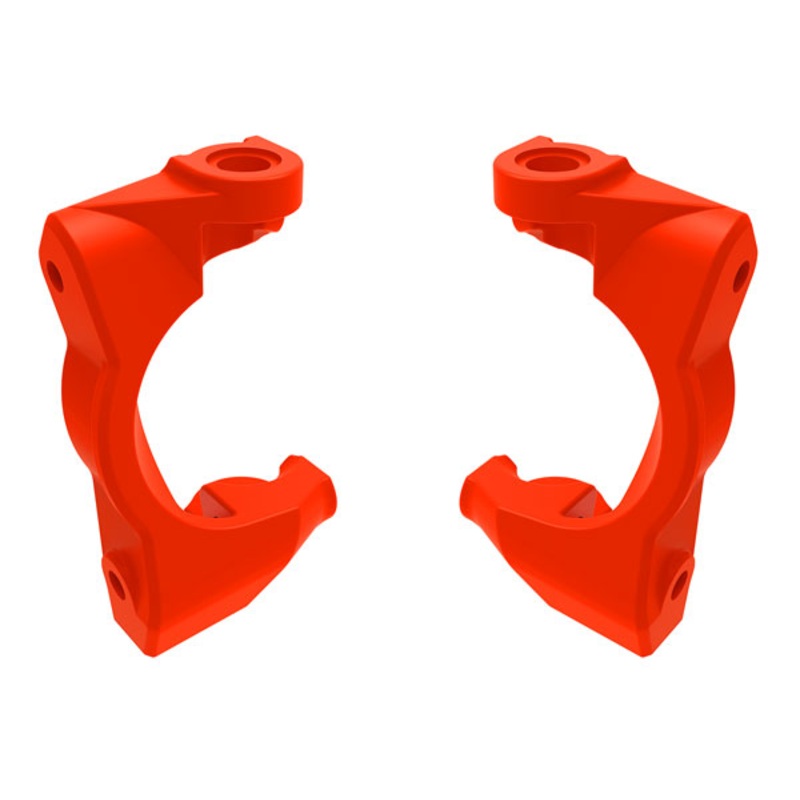 TRAXXAS 10732-RED Caster blocks (c-hubs), left & right (red)