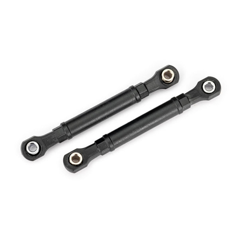 TRAXXAS 10742 Toe links, front (molded composite) (2)/ hollow balls (4) (61mm center to center)