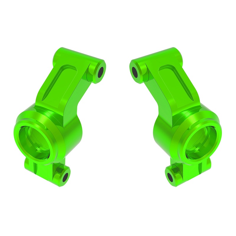 TRAXXAS 10751-GREEN Aluminum Stub Axle Carriers